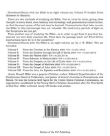 Devotional Hours with the Bible Volume IV, from Solomon to Malachi