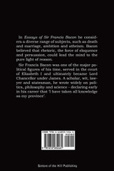Essays of Sir Francis Bacon Essays of Sir Francis Bacon