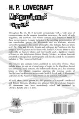 Miscellaneous Letters