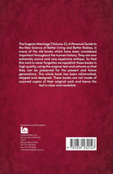 The Eugenic Marriage Volume II