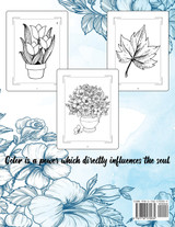 Flowers Coloring Book For Adults Flowers Coloring Book For Adults