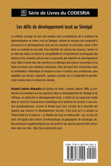 Les defis du developpement local au Senegal