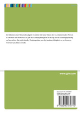 Trainingslehre Ausdauer. Kundenspezifische Erstellung eines Mesozyklus Trainingslehre Ausdauer. Kundenspezifische Erstellung eines Mesozyklus