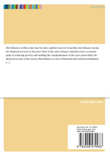 Social Inclusion in Microfinance Cooperative Societies