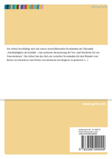 Nachhaltigkeit als Leitbild