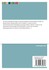 Emotionsregulation durch bifokal-multisensorische Techniken am Beispiel von Essstörungen