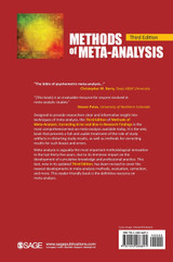 Methods of Meta-Analysis