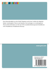 Sozial kognitive Theorie nach Bandura, Gesundheitsförderung durch Modelllernen und Modelllernen als didaktisches Konzept