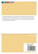 Rekrutierung via Social Media. Verzicht auf Testimonials und Influencer