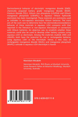 The book of battery material and its lithium insertion mechanism