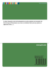 Einfluss der lateinischen Lehn- und Fremdwörter auf die deutsche Rechtssprache