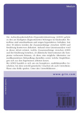 Aufmerksamkeitsdefizit-/Hyperaktivitätsstörung (ADHS) bei Kindern und Ernährung Aufmerksamkeitsdefizit-/Hyperaktivitätsstörung (ADHS) bei Kindern und Ernährung