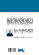 Management internationaler Geschäftsbeziehungen Management internationaler Geschäftsbeziehungen