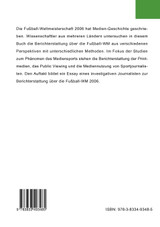 Die Fußball-WM 2006 - Analysen zum Mediensport