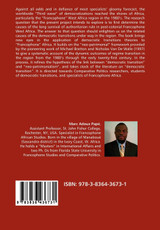 Hopes and Impediments for Successful Democratic Transitions in "Francophone" West Africa