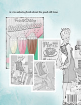 The good OLD TIME retro coloring books for adults - Grayscale vintage coloring books for adults