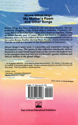 My Mother's Poem and Other Songs. Songs and Poems My Mother's Poem and Other Songs. Songs and Poems