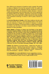 University Education in Uganda University Education in Uganda