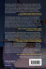 The Institutional Logics Perspective