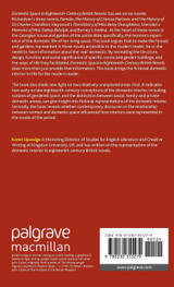 Domestic Space in Eighteenth-Century British Novels Domestic Space in Eighteenth-Century British Novels