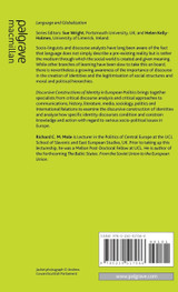 Discursive Constructions of Identity in European Politics Discursive Constructions of Identity in European Politics