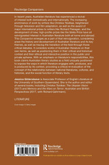 The Routledge Companion to Australian Literature The Routledge Companion to Australian Literature