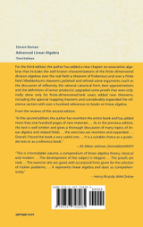 Advanced Linear Algebra