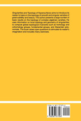Singularities and Topology of Hypersurfaces