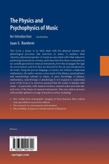 The Physics and Psychophysics of Music