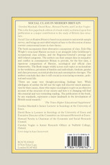 Social Class in Modern Britain Social Class in Modern Britain