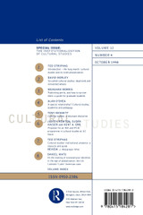 Cultural Studies - Vol. 12.4