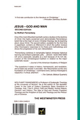Jesus God and Man Jesus God and Man