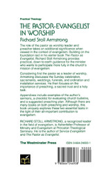 The Pastor-Evangelist in Worship The Pastor-Evangelist in Worship