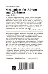Meditations for Advent and Christmas Meditations for Advent and Christmas