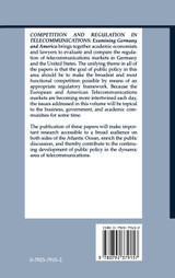 Competition and Regulation in Telecommunications
