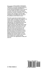 Evaluating Corporate Training