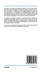 Introduction to Analog VLSI Design Automation