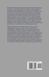 Product Design for Modularity Product Design for Modularity