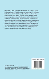 International Finance and Financial Crises International Finance and Financial Crises