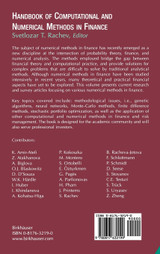 Handbook of Computational and Numerical Methods in Finance