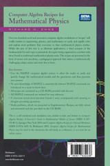Computer Algebra Recipes for Mathematical Physics Computer Algebra Recipes for Mathematical Physics