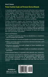 Pristine Transfinite Graphs and Permissive Electrical Networks