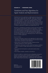 Transforms and Fast Algorithms for Signal Analysis and Representations