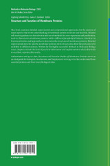 Structure and Function of Membrane Proteins Structure and Function of Membrane Proteins