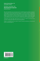 Mitochondrial Gene Expression