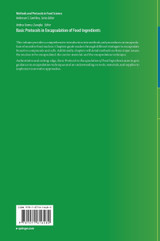 Basic Protocols in Encapsulation of Food Ingredients Basic Protocols in Encapsulation of Food Ingredients