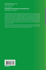Recombinant Protein Expression in Mammalian Cells Recombinant Protein Expression in Mammalian Cells