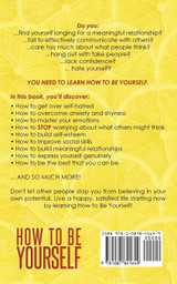 How To Be Yourself