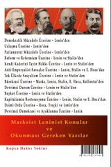 Marksist Leninist Konular ve Okunması Gereken Yazılar Marksist Leninist Konular ve Okunması Gereken Yazılar