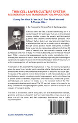 Thin Cell Layer Culture System